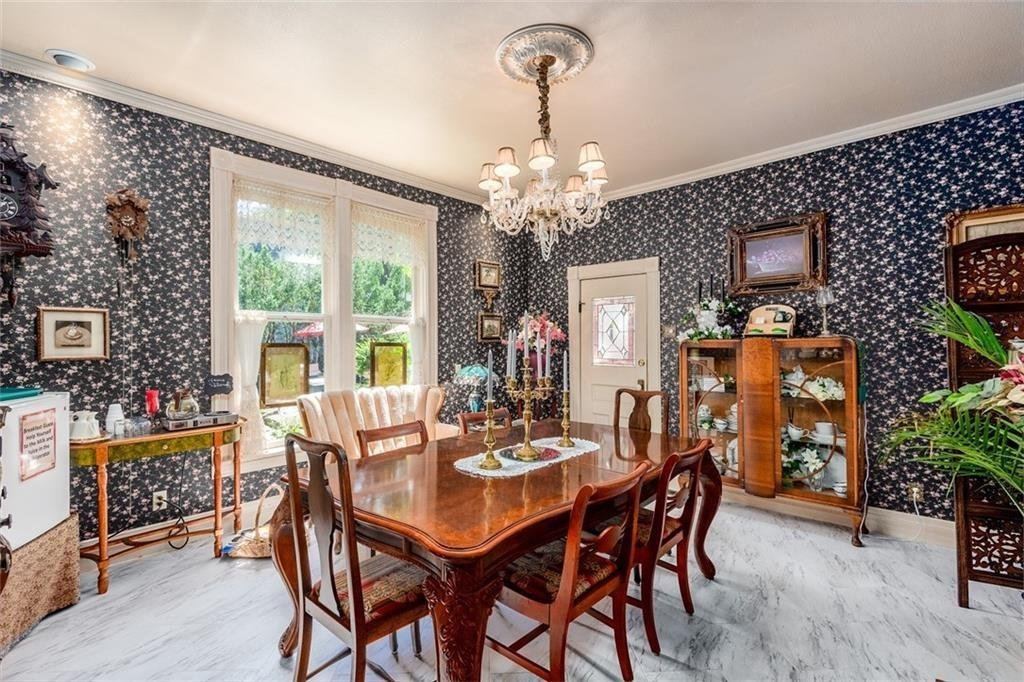 Dining room where breakfast is served